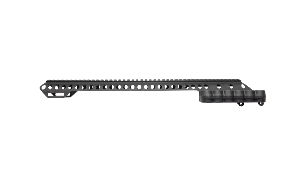 Mesa Tactical SureShell Polymer Carrier and Fallon Rail for Rem 870 Tac-14, 6-Shell, 12-GA, 18 in, Black, 93060