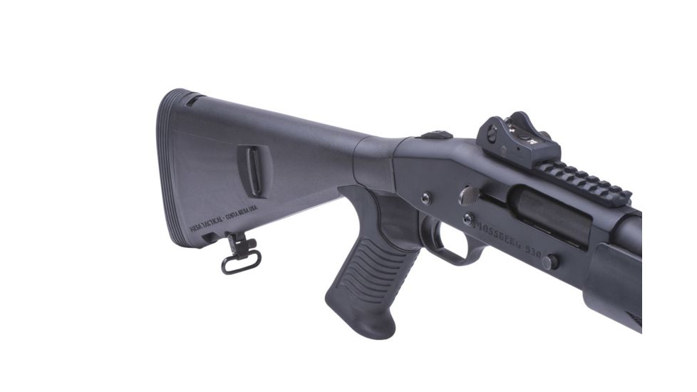 Mesa Tactical Urbino Pistol Grip Stock for Mossberg 930, Limbsaver Butt, 12-GA, Black, 12.5in, LoP, 94700