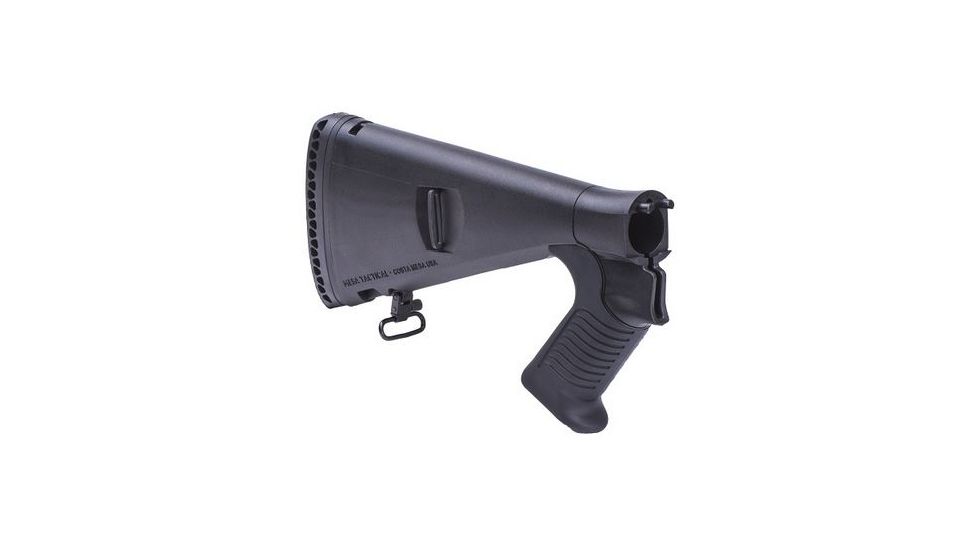 Mesa Tactical Urbino Pistol Grip Stock for Mossberg 930, Standard Butt, 12-GA, Black, 12.5in, LoP, 94680