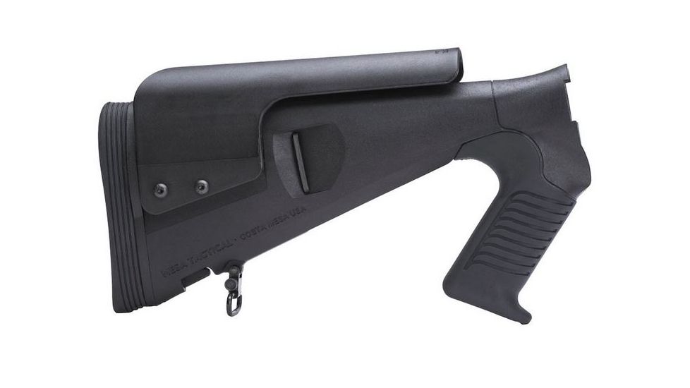 Mesa Tactical Urbino Pistol Grip Stock for SuperNova, Riser, Limbsaver, 12-GA, Black, 12.5in, 92440