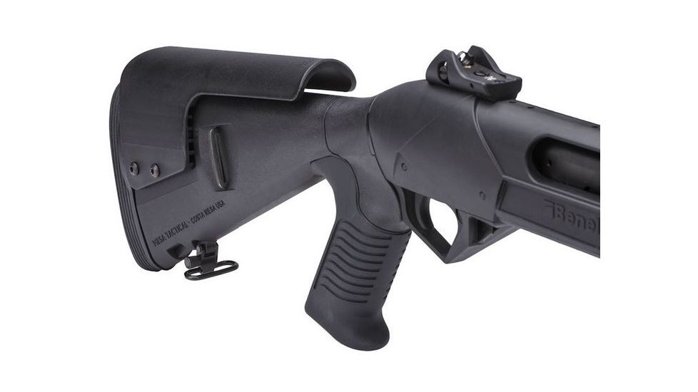 Mesa Tactical Urbino Pistol Grip Stock for SuperNova, Riser, Limbsaver, 12-GA, Black, 12.5in, 92440