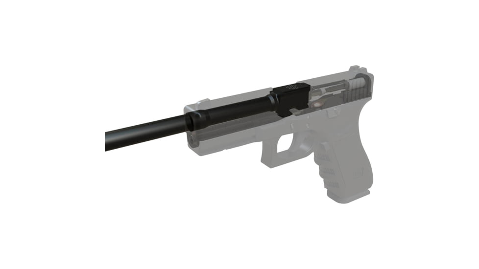 Meta Tactical Gen 3-4 Glock 35 Barrel, .40 S&amp;W, 16in, 1-10 Twist, Black, MTB-35