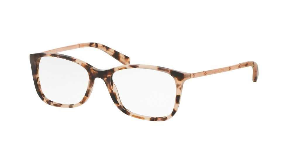 Michael Kors ANTIBES MK4016 Progressive Prescription Eyeglasses 3162-51 - Pink Tortoise Frame