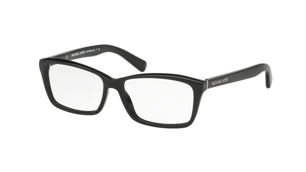 Michael Kors LYRA MK4038 Single Vision Prescription Eyeglasses 3177-53 - Black Frame