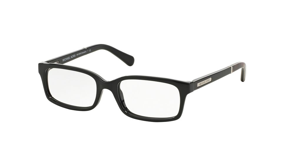 Michael Kors MEDELLIN MK8006 Progressive Prescription Eyeglasses 3009-52 - Black Dk Tortoise Frame