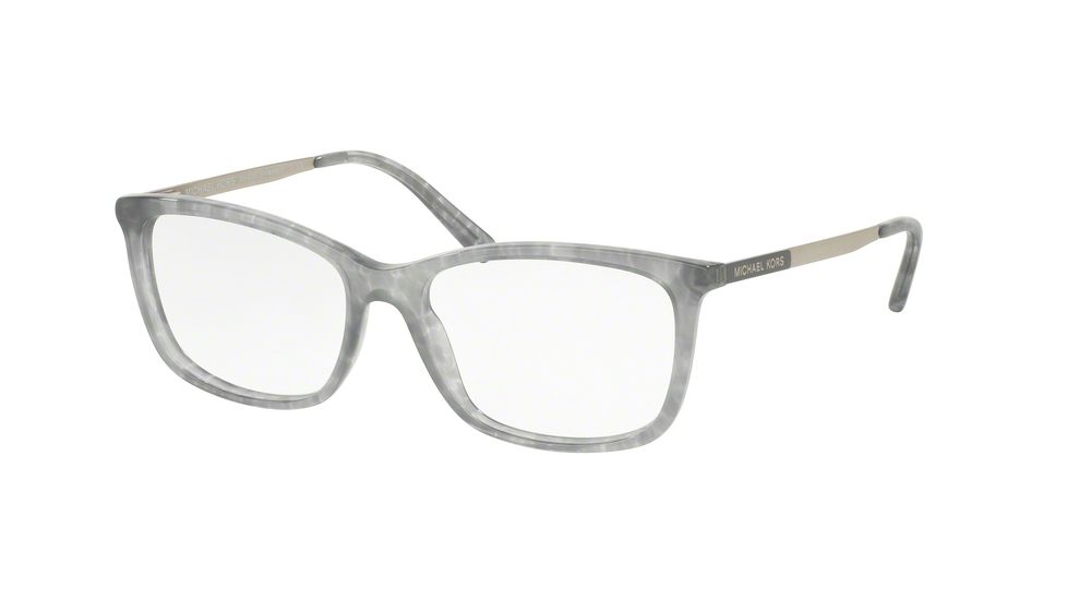 Michael Kors MK4030F Progressive Prescription Eyeglasses 3161-54 - Grey Pastel Tortoise Frame