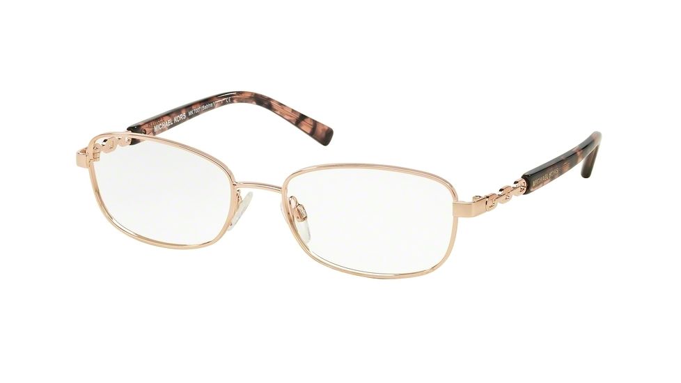Michael Kors SABINA VI MK7007 Bifocal Prescription Eyeglasses 1026-51 - Rose Gold Frame