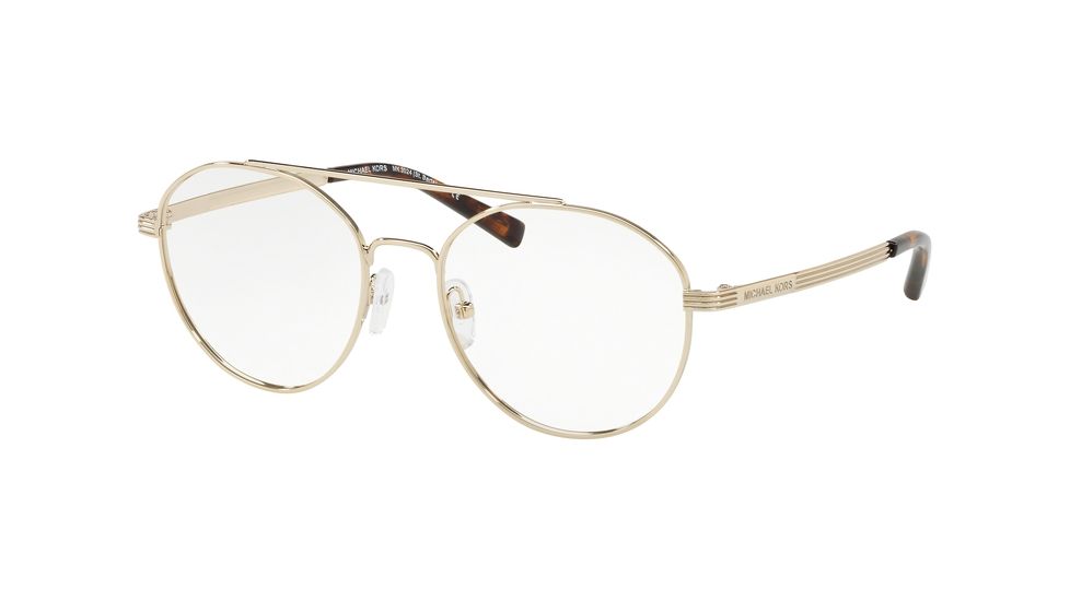 Michael Kors ST. BARTS MK3024 Prescription Eyeglasses, 52mm, Lite Gold, MK3024-1212-52-SV
