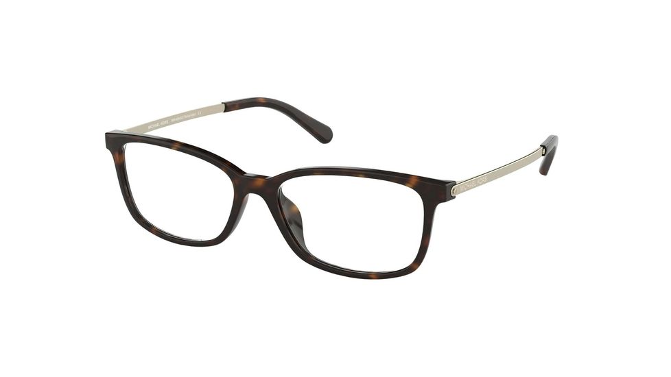 Michael Kors TELLURIDE MK4060U Progressive Prescription Eyeglasses, 52mm, Dark Tortoise, MK4060U-3333-52-PRO