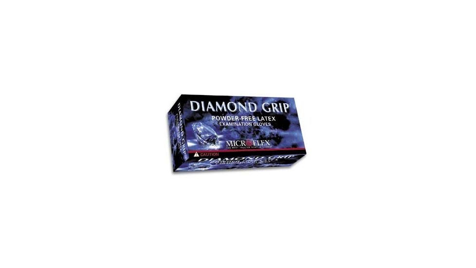 Microflex Diamond Grip Latex Gloves, Microflex MF-300-XS X-Small
