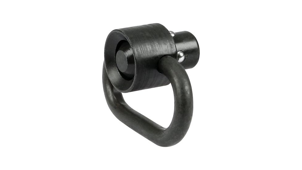 Midwest Industries 1.25in Heavy Duty Sling Swivel, Black, 114HDS