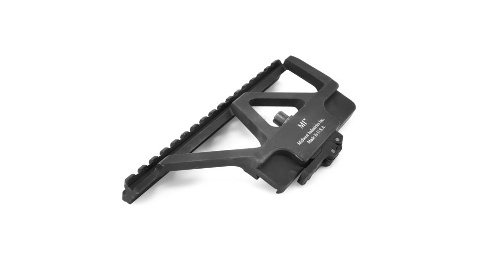 Midwest Industries AK-47 Railed Scope Mount, 6.75in., Black MI-AKSM