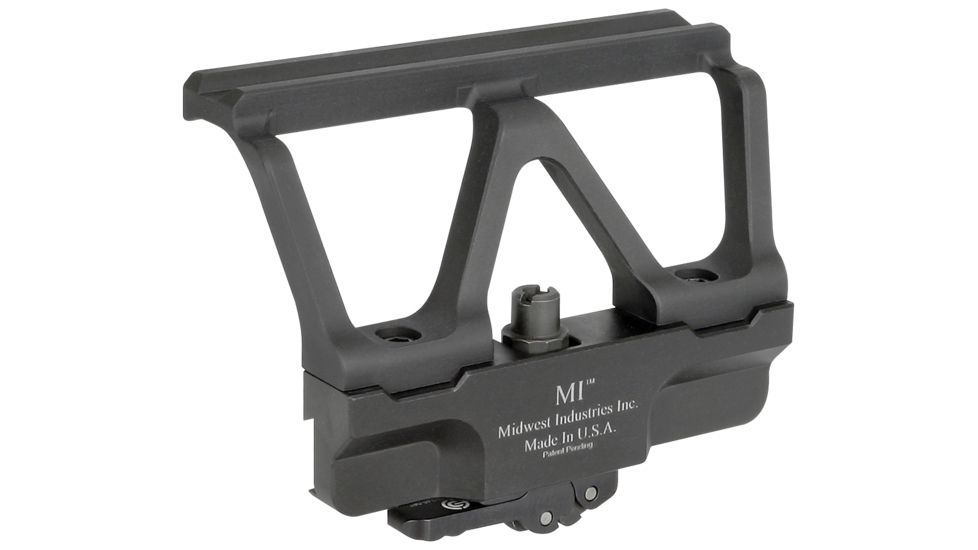 Midwest Industries AKG2 Scope Mount, AK-47/74, ACOG Top, Black, MI-AKSMG2-A