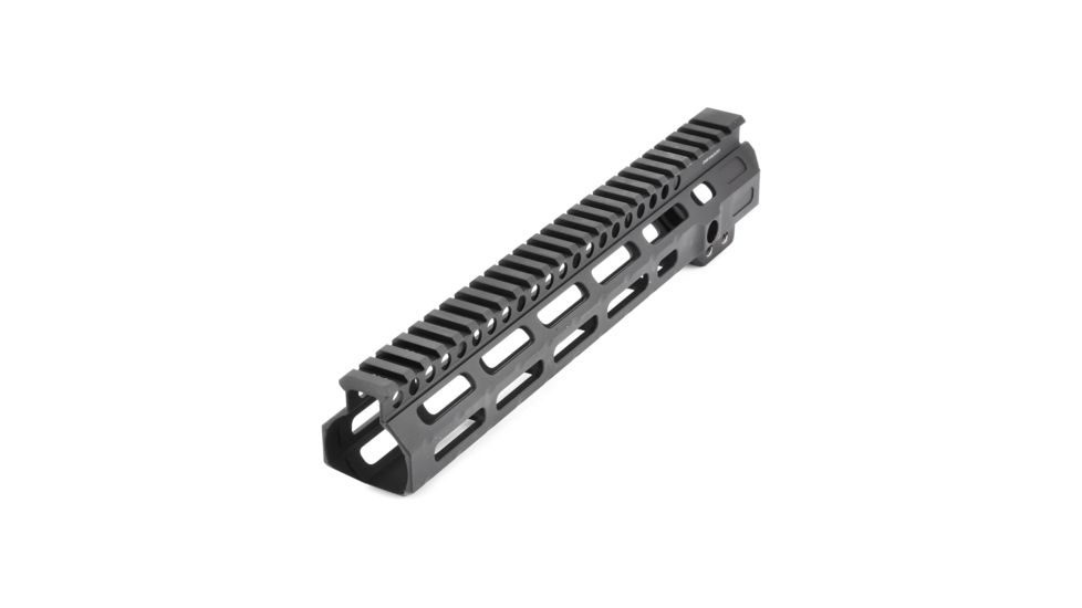 Midwest Industries AR-15 Free Float 1-Piece Handguard, 10.5 inch Combat Rail, Black, Medium, MI-CRM-10.50