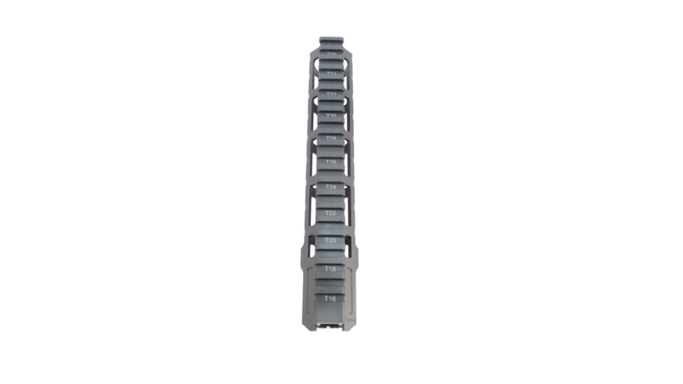 Midwest Industries AR-15 Free Float 1-Piece Handguard, 9.25 inch Combat Rail, Black, Medium, MI-CRM-9.25