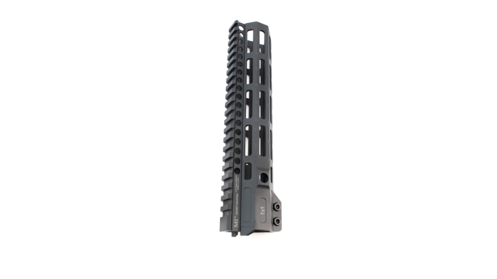 Midwest Industries AR-15 Free Float 1-Piece Handguard, 9.25 inch Combat Rail, Black, Medium, MI-CRM-9.25
