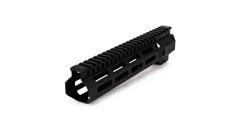 Midwest Industries AR-15 Free Float 1-Piece Handguard, 9.5 inch Combat Rail, Black, Medium, MI-CRM-9.50