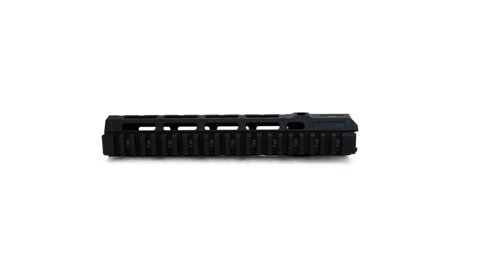Midwest Industries AR-15 Free Float 1-Piece Handguard, 9.5 inch Combat Rail, Black, Medium, MI-CRM-9.50