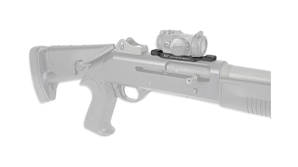 Midwest Industries Benelli M4 T2 Mount, Black, MI-BM4-T2