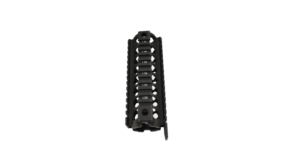 Midwest Industries Gen2 Two-Piece Drop-In Handguard Carbine Length, Black, MCTAR-17G2