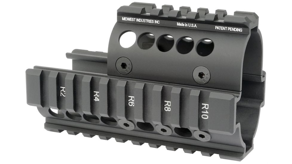 Midwest Industries Handguard For Mini Draco AK Pistol Black