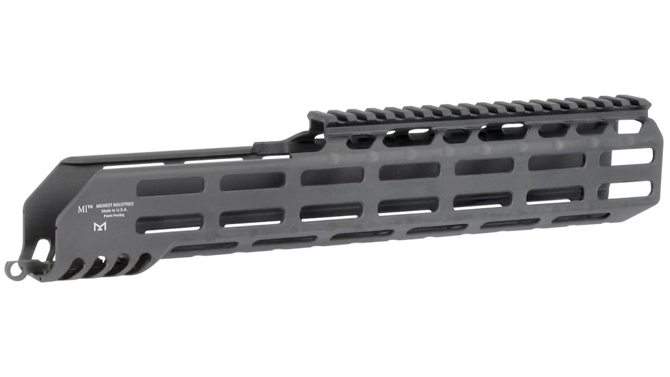 Midwest Industries Handguard, MCX Virtus, 12.5in, M-LOK, Aluminum, Black, MIMCXV125