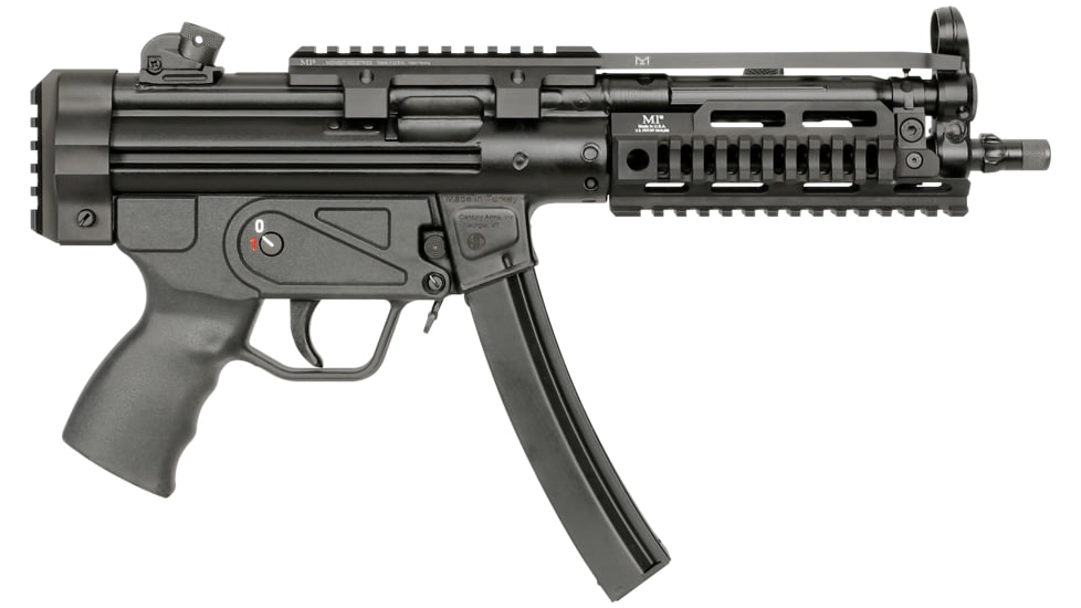 Midwest Industries MP5 Tri-Rail Handguard, Black, MI-MP5-TRIRAIL