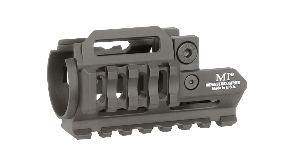 Midwest Industries MP5K Tri-Rail Handguard, Black, MI-MP5K-TRIRAIL