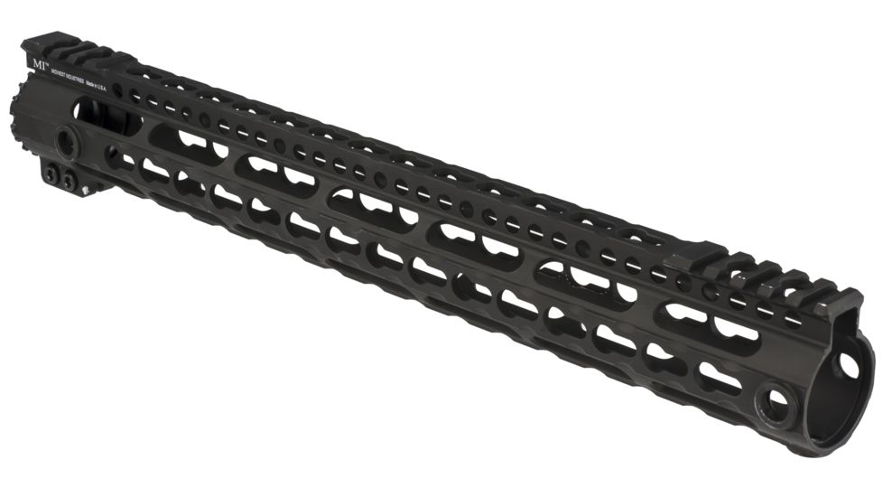 Midwest Industries MWI Lightweight KeyMod Free Float Handguard 15 Inch Black