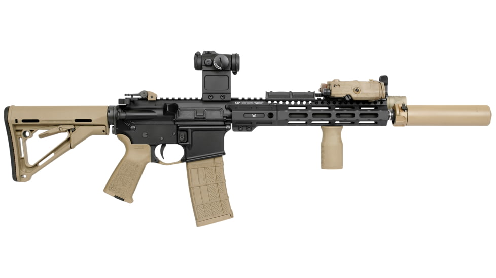 Midwest Industries Night Fighter M-LOK Handguard, Black, 10.5in, MI-NF10.5