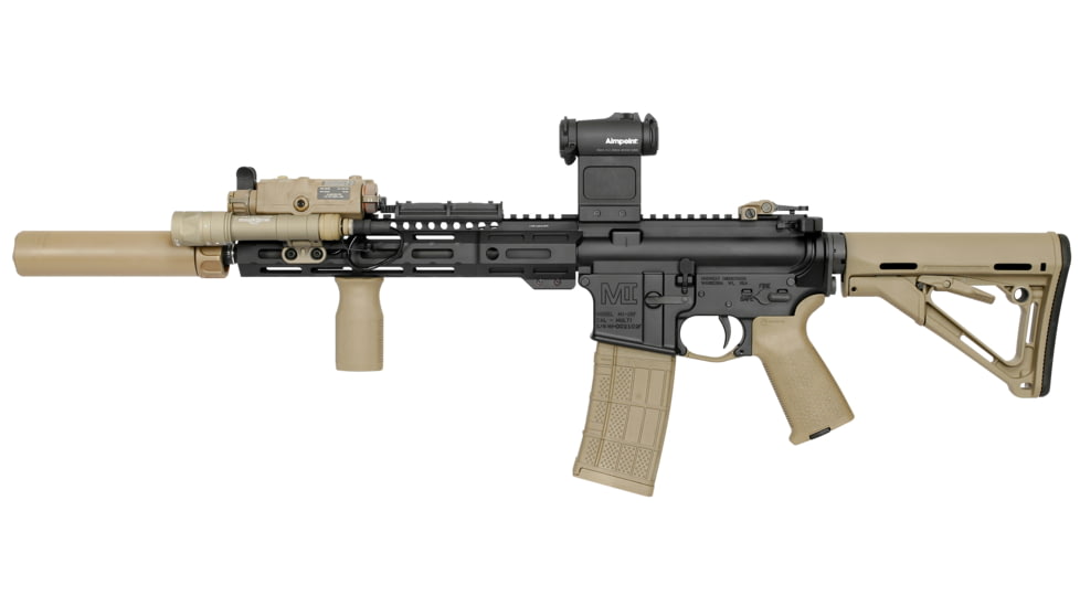 Midwest Industries Night Fighter M-LOK Handguard, Black, 10.5in, MI-NF10.5