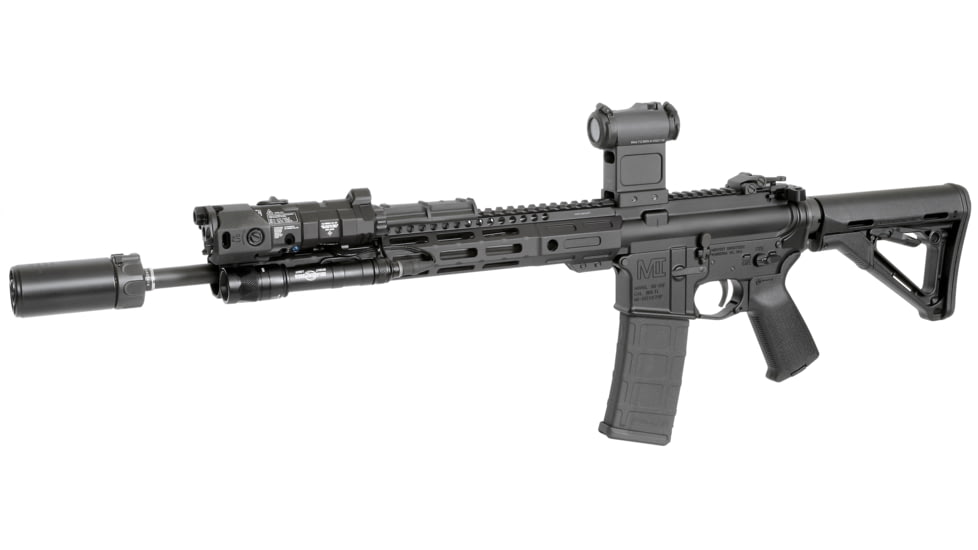 Midwest Industries Night Fighter M-LOK Handguard, Black, 13.5in, MI-NF13.5