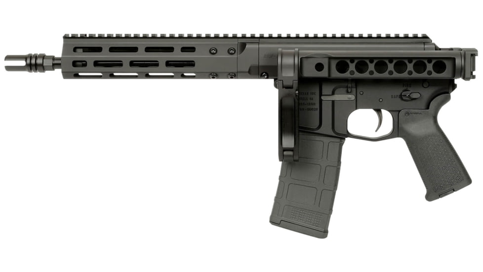 Midwest Industries Side Folder Pistol Brace Compatible, Black, MI-STAP-SF-PB