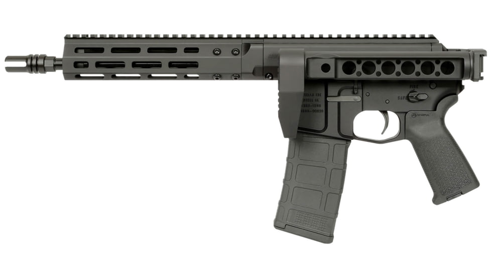 Midwest Industries Side Folder With Light Weight Stock, Black, MI-STAP-SF-LWS