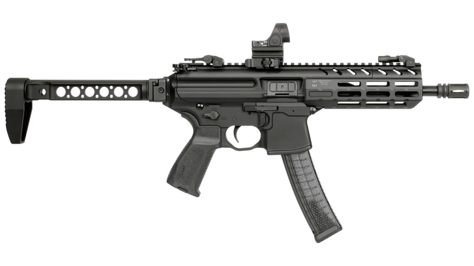 Midwest Industries Side Folder With Light Weight Stock, Black, MI-STAP-SF-LWS