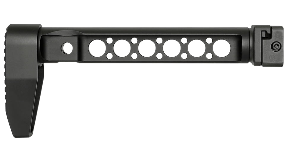 Midwest Industries Side Folder With Light Weight Stock, Black, MI-STAP-SF-LWS
