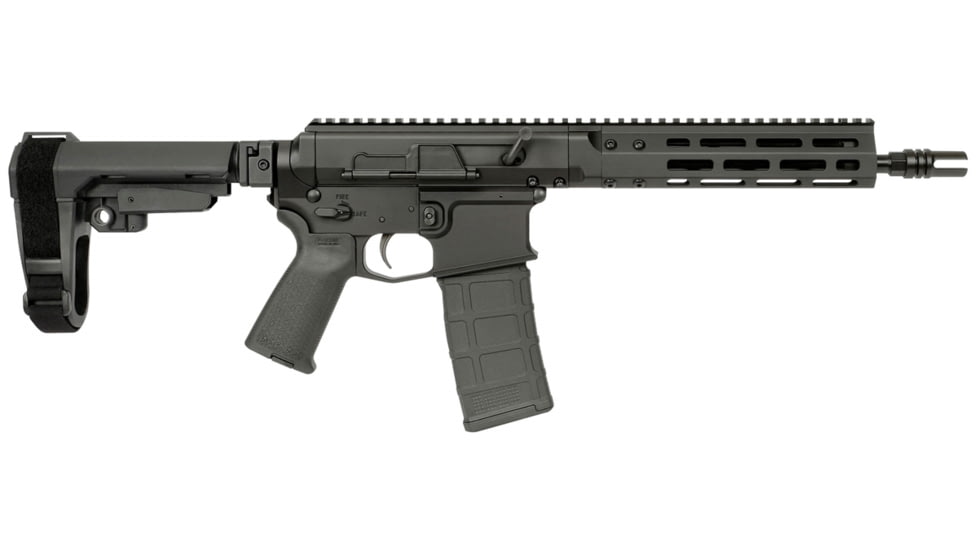 Midwest Industries Side Folder With MI Stock Tube, Black, MI-STAP-SF