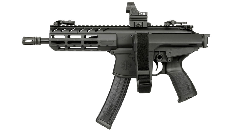 Midwest Industries Side Folder With MI Stock Tube, Black, MI-STAP-SF
