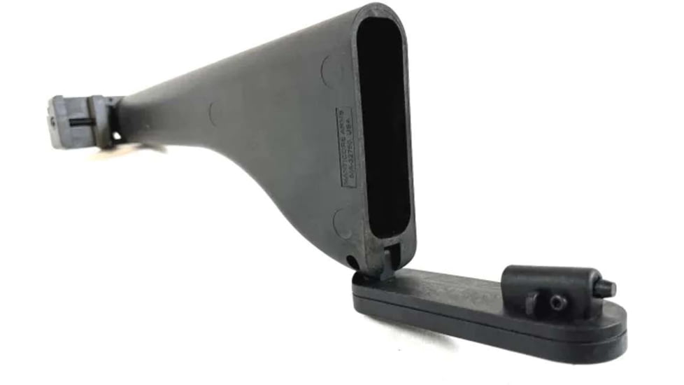 Midwest Industries Side Folding Trapdoor Stock, Black, MI-STAP-SF-TRAPDOOR