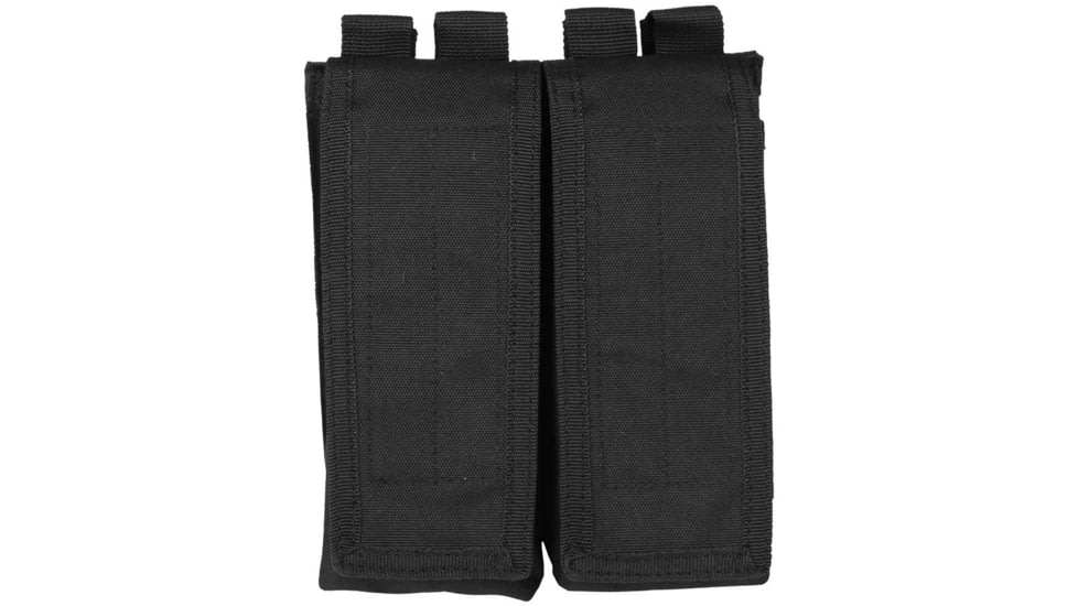 MIL-TEC Ak47 Double Magazine Pouch, Black, 6 x 2.75 x 7.5, 13496802