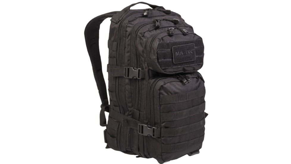 MIL-TEC Assault Backpack, Black, 20L, 14002002