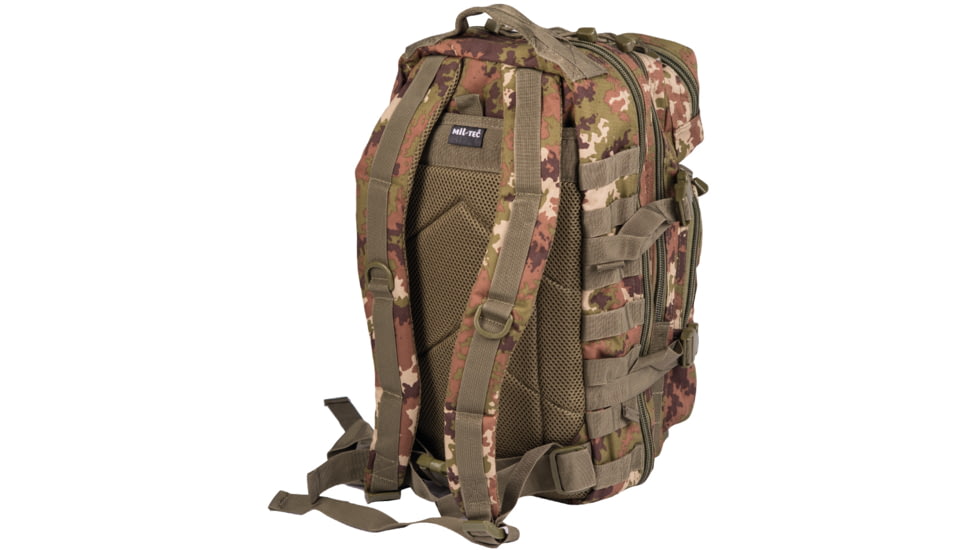 MIL-TEC Assault Backpack, Vegetato Woodland Camo, 20L, 14002042