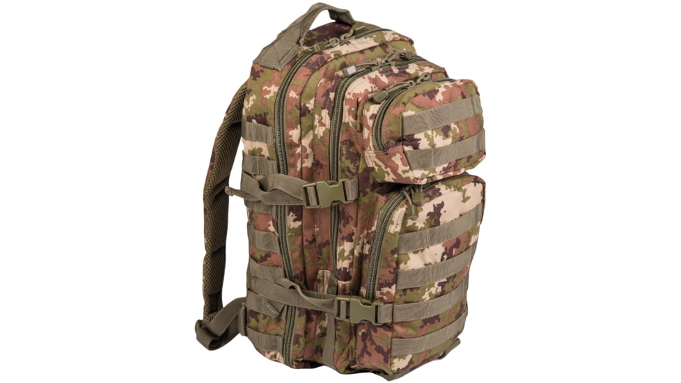 MIL-TEC Assault Backpack, Vegetato Woodland Camo, 20L, 14002042