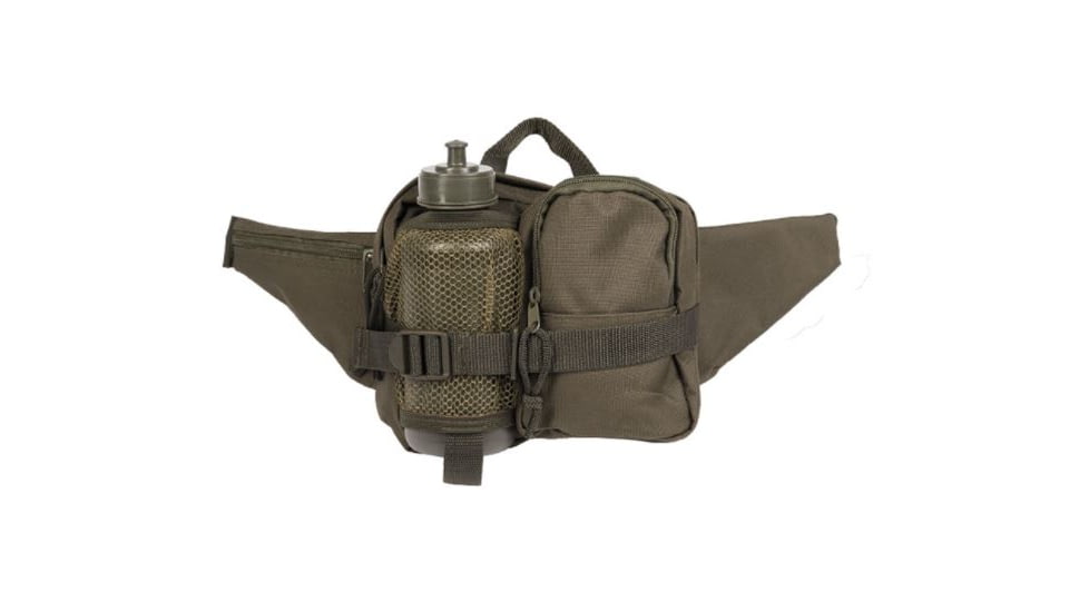 MIL-TEC Fanny Pack w/1L Bottle, Olive Drab, 13511001