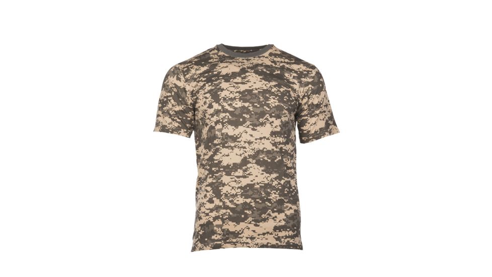 MIL-TEC T-Shirt - Men's, AT-Digital Camo, Large, 11012070-904