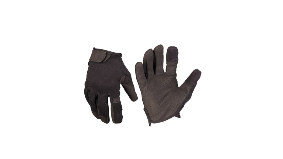 MIL-TEC Combat Touch Gloves - Mens, Black, Medium, 12521102-903