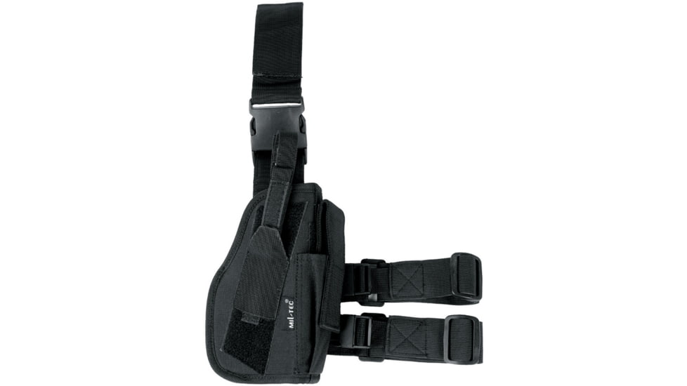 MIL-TEC Low Ride Drop Leg Holster, Black, 16140002