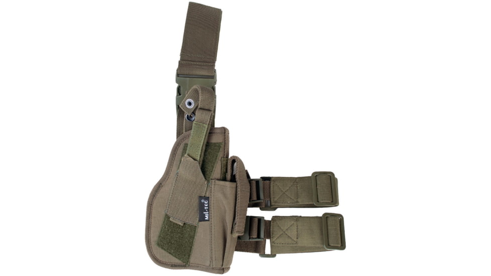 MIL-TEC Low Ride Drop Leg Holster, OD Green, 16140001