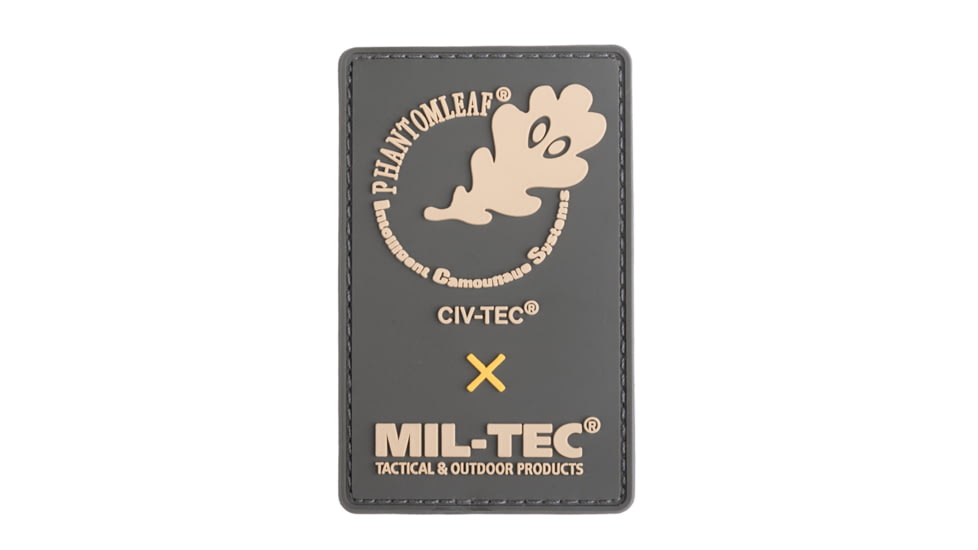 MIL-TEC CIV-TEC Phantomleaf PVC 3D Patch, Olive Drab, 16832501