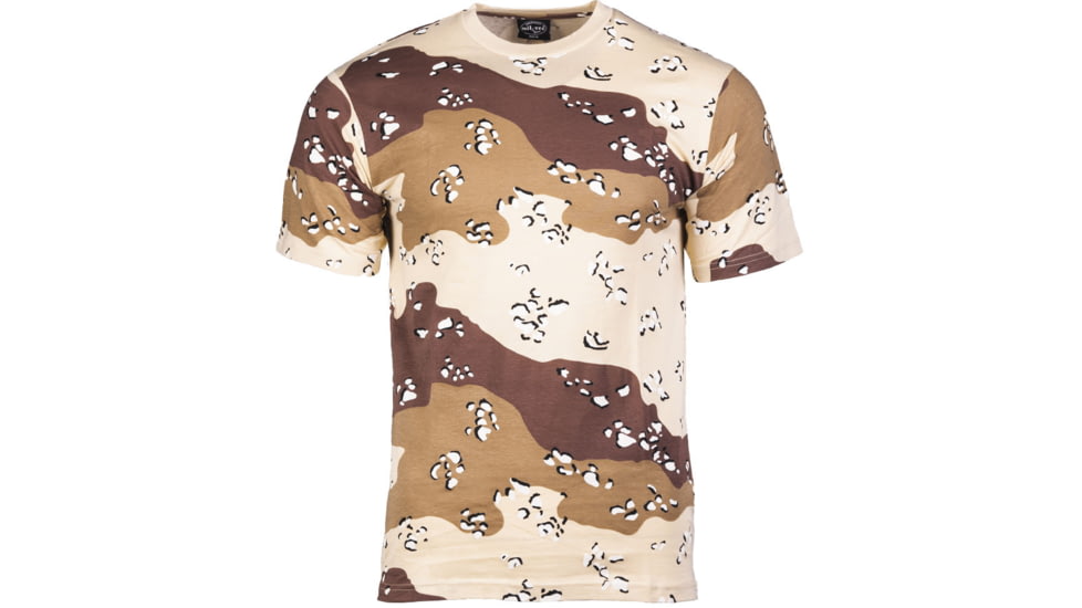 MIL-TEC T-Shirt - Men's, 6-Color Desert Camo, 3XL, 11012061-907